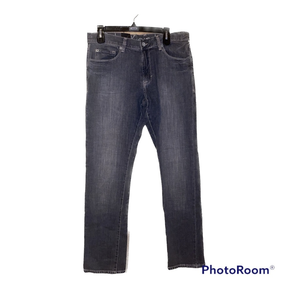 MENS 32 Calvin Klein skinny jeans NWT CK Slim Straight New Gray 32